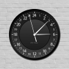 OEM Fekete 24 órás óra