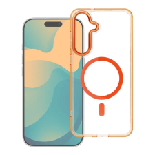 OEM FRAME CLEAR HYBRID MAG COVER Tok Magsafe kompatibilis SAMSUNG S26 hermes narancssárga tok és táska