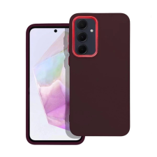 OEM Frame Samsung Galaxy A35 5G közepesen ütésálló tok kameravédő kerettel lila tok és táska