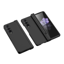 OEM Gigapack kijelzővédő + műanyag tok ceruzatartóval Samsung Z Fold4 5G fekete tok és táska