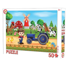 OEM Gyerek Puzzle - Farm 50db puzzle, kirakós