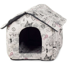 OEM Házikó Kutyáknak és Macskák 37x35x41cm Mintás v2 szállítóbox, fekhely kutyáknak