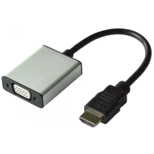 OEM HDMI VGA/D-Sub Átalakító Fekete 15cm 12.99.3119 kábel és adapter