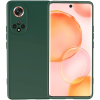 OEM Honor 50 / Huawei Nova 9 szilikon tok, telefon tok, hátlaptok, matt, zöld, Matt case