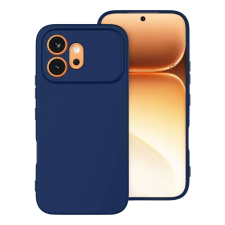 OEM Honor 600 5G szilikon tok, hátlaptok, telefon tok, matt, sötétkék tok és táska