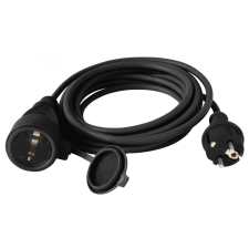 OEM Hosszabbító fekete 30 m gumírozott 3x15 mm2 kábel és adapter