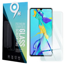 OEM Huawei P30 üvegfólia, tempered glass, előlapi, edzett, 9H, 0.3mm mobiltelefon kellék