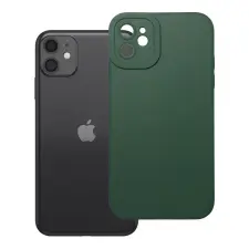 OEM Iphone 11 Matt 2.0 tok sötétzöld tok és táska