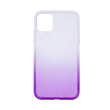 OEM iPhone 13 Mini szilikon tok, hátlap tok, telefon tok, lila, színátmenetes, Gradient tok és táska