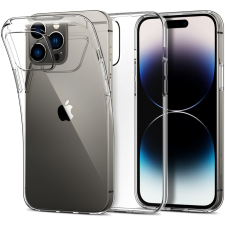 OEM iPhone 14 Pro Max szilikon tok, hátlaptok, telefon tok, vékony, átlátszó, 1mm tok és táska