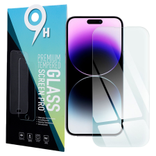 OEM iPhone 15 üvegfólia, tempered glass, előlapi, edzett, 9H, 0.3mm mobiltelefon kellék