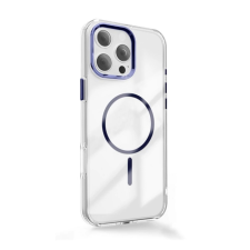 OEM iPhone 16 Pro Max GIGAPACK Szilikon telefonvédő műanyag hátlap. légpárnás sarok. SÖTÉTKÉK tok és táska