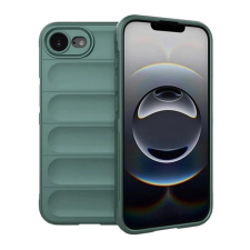 OEM iPhone 16e GIGAPACK Szilikon telefonvédő ütésállóság, 3D, SÖTÉTZÖLD tok és táska