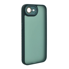 OEM iPhone 16e GIGAPACK Szilikon telefonvédő ütésállóság, kameravédő, SÖTÉTZÖLD tok és táska