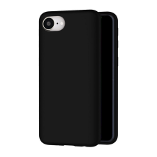 OEM iPhone 16e telefontok - fekete szilikon hátlap tok tok és táska