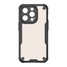 OEM iPhone 17 GIGAPACK Defender szilikon telefonvédő ütésállóság, kameravédő, FEKETE tok és táska