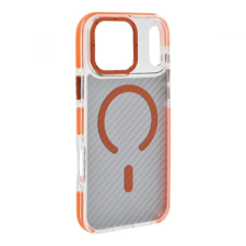 OEM iPhone 17 Pro Max GIGAPACK Szilikon telefonvédő ütésállóság, MagSafe, NARANCSSÁRGA tok és táska