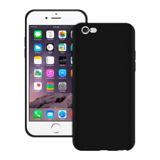 OEM iPhone 6 / 6S szilikon tok, hátlaptok, telefon tok, matt, fekete tok és táska