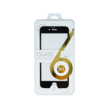OEM iPhone 7 / 8 / SE 2020 / SE 2022 üvegfólia, tempered glass, előlapi, 5D, edzett, hajlított, fekete kerettel mobiltelefon kellék