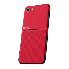 OEM iPhone SE 3 (2022) GIGAPACK Szilikon telefonvédő ütésállóság, csíkos, PIROS tok és táska