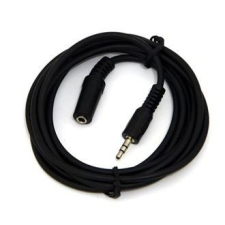 OEM Jack 3,5mm M/F audio kábel hosszabbító 2m (XAKABJJH) kábel és adapter