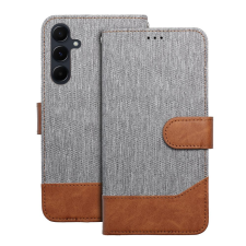 OEM JEANS könyvtok Xiaomi Redmi 13C 4G/5G / Poco C65 - szürke tok és táska
