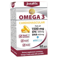 OEM Jutavit omega 3 cardiovascular 1500mg kapszula 60 db vitamin és táplálékkiegészítő