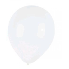 OEM Latex lufi – halványfehér színű – 25cm / 20db party kellék