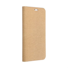 OEM LUNA BOOK GOLD könyvtok iPhone 16 Pro Max - arany színű tok és táska
