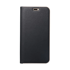 OEM LUNA GOLD könyvtok iPhone Air - fekete tok és táska