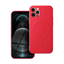 OEM Magsafe szilikon tok Apple iPhone 12 Pro piros tok és táska