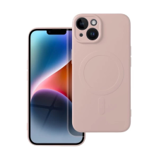 OEM Magsafe szilikon tok Apple iPhone 14 rózsaszín tok és táska