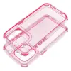 OEM MATRIX CLEAR tok iPhone 16 Plus - halvány rózsaszín