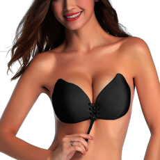 OEM Melltartó, önhordó push up betétekkel, fekete színben, méret C