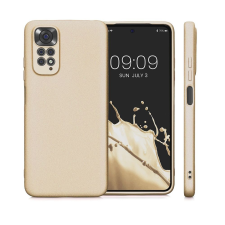 OEM METALLIC tok Xiaomi Redmi Note 14 Pro 4G - arany színű tok és táska