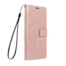 OEM MEZZO Könyv tok Samsung Galaxy S23 mandala rózsa arany tok és táska