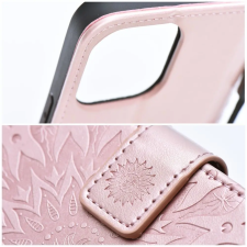 OEM MEZZO könyvtok SAMSUNG A15 mandala rózsa arany tok és táska
