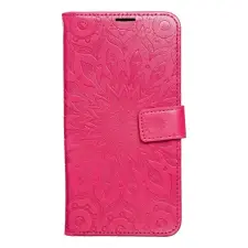 OEM MEZZO könyvtok XIAOMI Redmi NOTE 13 4G mandala magenta tok és táska