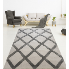 OEM Modern szőnyeg Cozy Lux 3202 (L.Grey) 200x290cm Szürke lakástextília