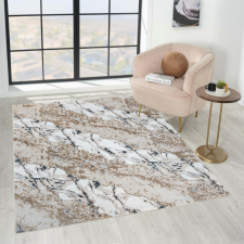 OEM Modern szőnyeg Mykonos 7125 (Cream-Beige) 160x230cm Bézs-Zöld-Arany lakástextília