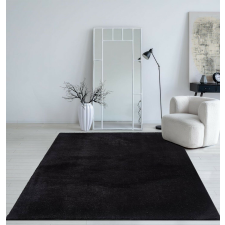 OEM Modern szőnyeg Palm Plüss (Black) 240x330cm Fekete lakástextília