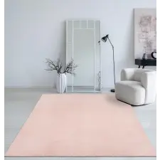 OEM Modern szőnyeg Palm Plüss (Pink) 240x330cm Púder lakástextília