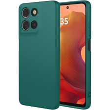 OEM Motorola Moto G15 szilikon tok, hátlaptok, telefon tok, matt, zöld tok és táska