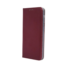 OEM Motorola Moto G55 nyitható flip tok burgundy tok és táska