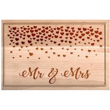 OEM Mr. és Mrs. vágódeszka XXL WDWR-vd-256 konyhai eszköz
