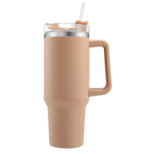 OEM Nagy méretű thumbler pohár - 1200 ml - Barna termosz