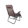 OEM Napozóágy, strandszék, összecsukható kerti nyugágy, barna