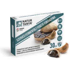 OEM Naturtanya fermentált fekete fokhagyma 800mg kapszula 30 db vitamin és táplálékkiegészítő