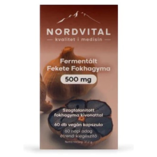 OEM NORDVITAL Nordvital fermentált fekete fokhagyma kapszula 60 db vitamin és táplálékkiegészítő
