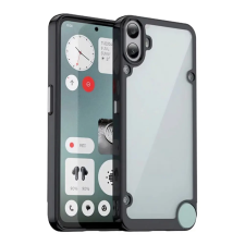 OEM Nothing CMF Phone 1 GIGAPACK Szilikon telefonvédő ütésállóság, átlátszó hátlap, FEKETE tok és táska